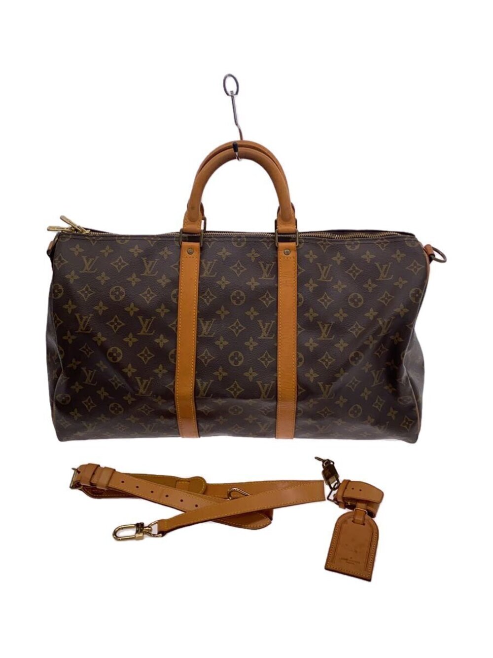 Louis Vuitton Keepall Bandouliere Canvas Brown inside